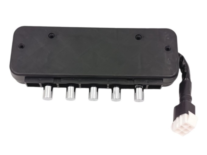 Kompletní spínač s pěti tlačítky pro digestoř Mora OP640W