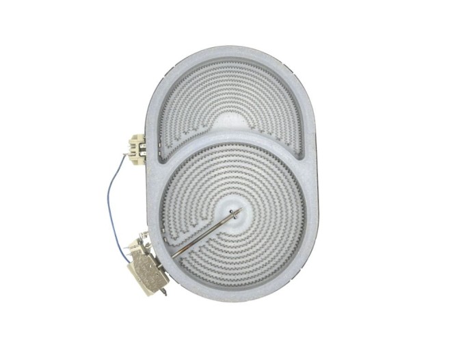 Keramická duo plotna topného hnízda varné desky 1500/2400W
