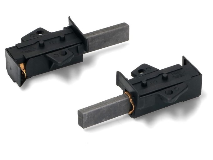 Sada uhlíků do motoru 5 x 12,5 x 36 mm s držákem R, 2 kusy