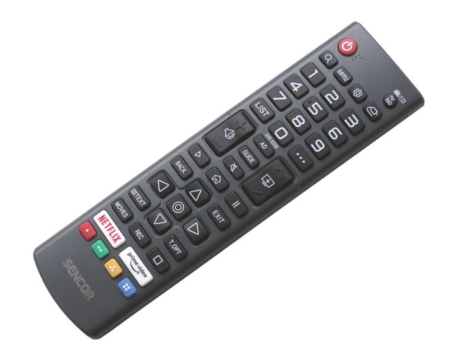 Originální dálkový ovladač pro TV Sencor SLE43FS802TCSB