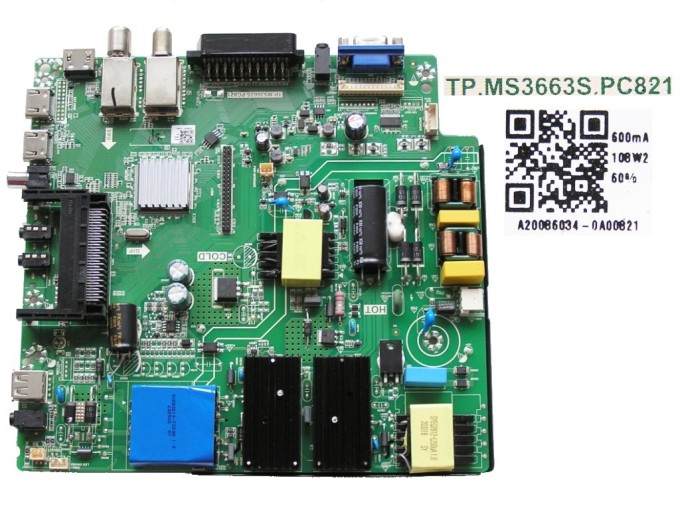 Základní deska LCD modulu pro KIANO SlimTV50 KSTV50Q002057