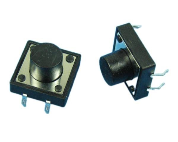 Mikrotlačítko 12x12 mm s výškou 8 mm