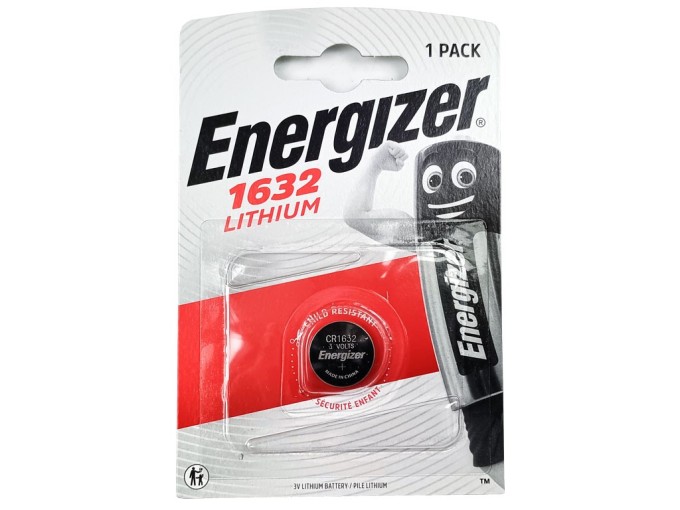 Lithiová knoflíková baterie CR1632 3V Energizer