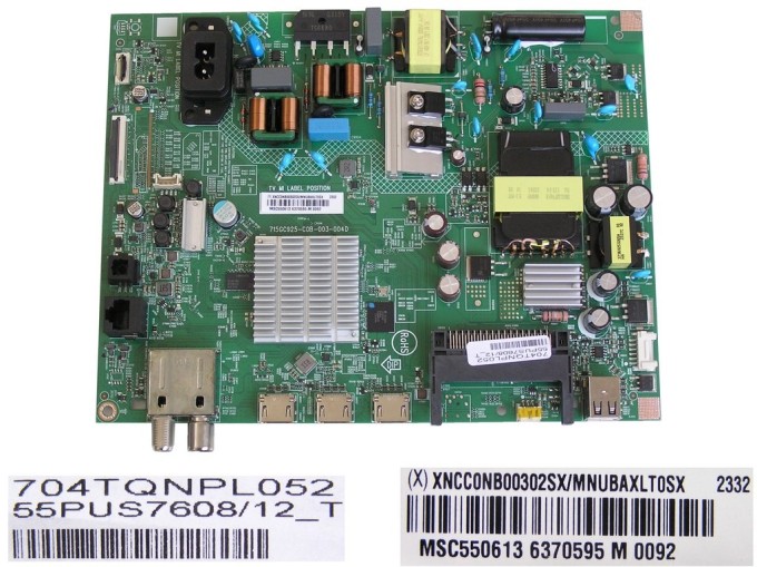 Napájecí modul LCD zdroje 17PW07-32 MB60 / SMPS board 20556784 / 23031318