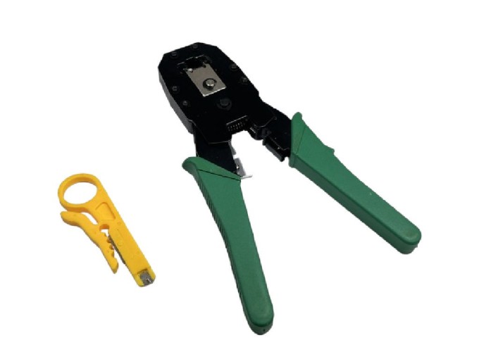 Krimpovací kleště HT-315 pro RJ10, RJ11, RJ12 a RJ45 konektory