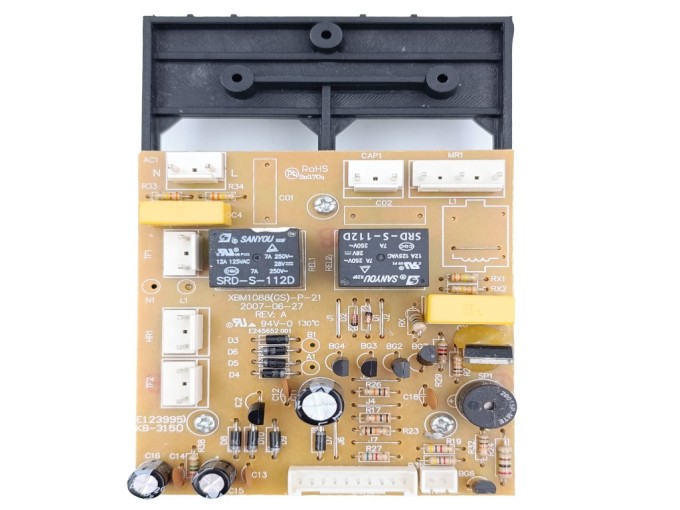 Řídící elektronická deska pro domácí pekárnu ECG