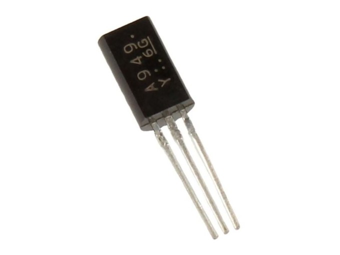 PNP tranzistor 2SA949 Y 150V 0,05A 0,9W 120MHz