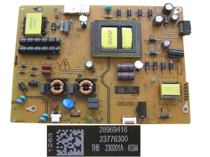 Napájecí zdroj LCD modulu 17IPS72 / SMPS deska 23776300