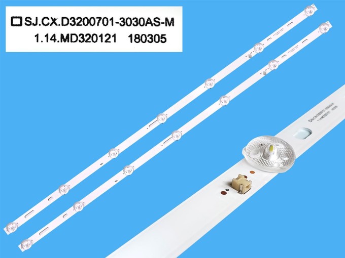 LED podsvitní sada 32" pro TCL LCD TV, 2 pásky 601mm DLED TOTAL ARRAY