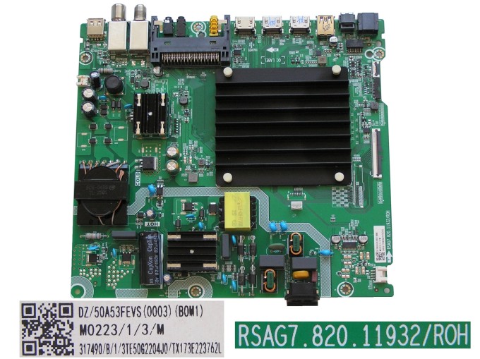 Základní deska LCD modulu Hisense 50A6BG main board RSAG7.820.111932/ROH