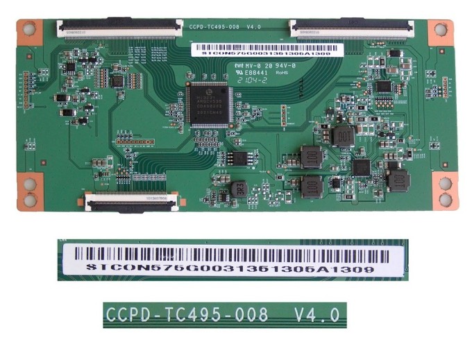 T-CON LCD modul CCPD-TC495-008 V4.0 pro Philips 58" TV