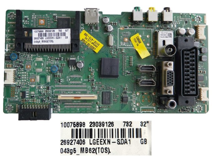 Základní deska LCD LED modulu 23039126 / assy main board 17MB62 - 2.6 pro TV
