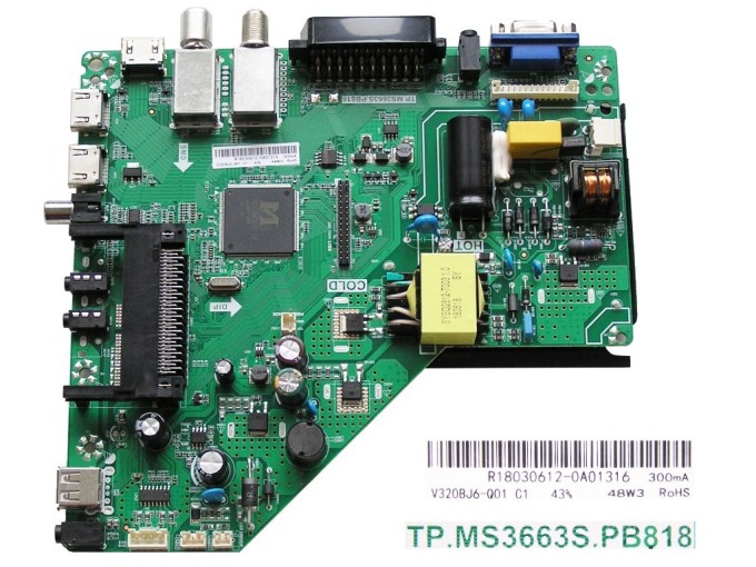 Základní deska LCD modulu pro AKAI AKTV3213 TS
