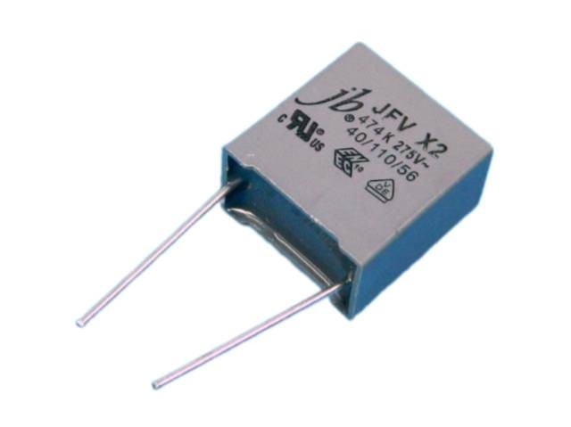 Polypropylenový kondenzátor X2 470nF 275V 470k