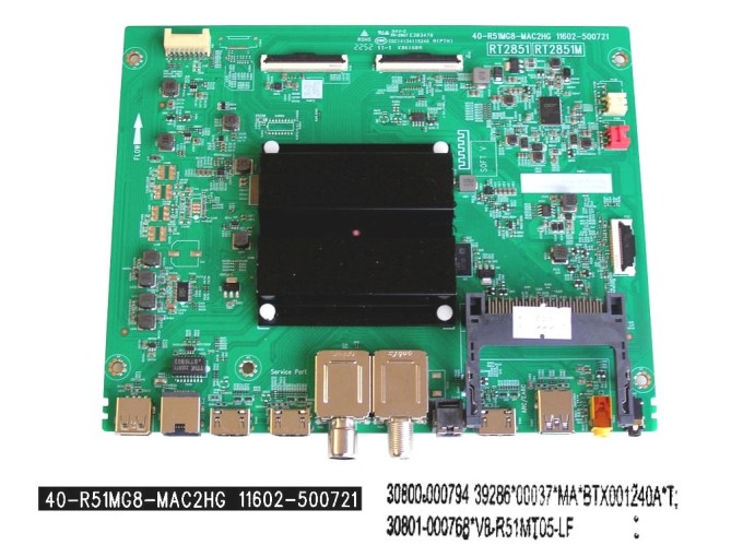 Základní deska LCD LED modulu TCL 30800-000794 / Main board 40-R51MG8-MAC2HG