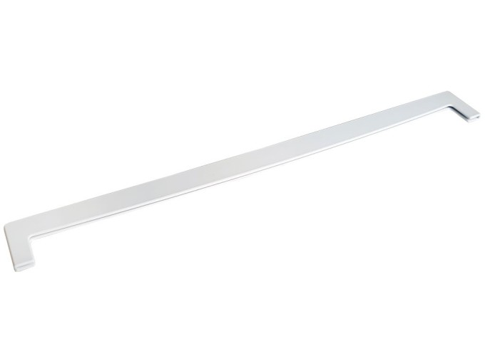 Plastová lišta přední hrany skleněné police do lednice 49 cm