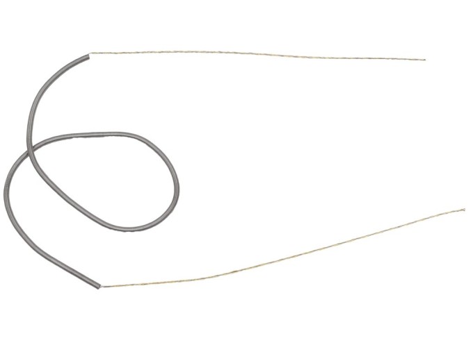 Spirálové topné těleso 200 W 230 V, délka 400 mm, průměr 3,2 mm