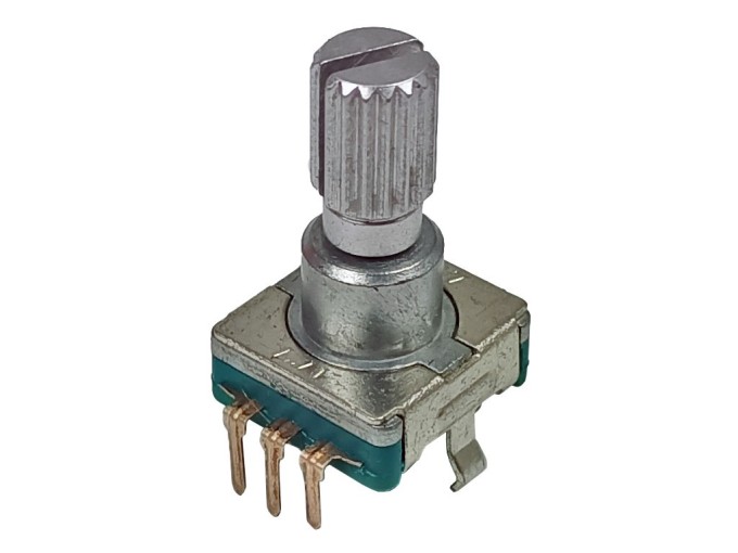 Rotary encoder - multifunkční přepínač č.16 s D hřídelí