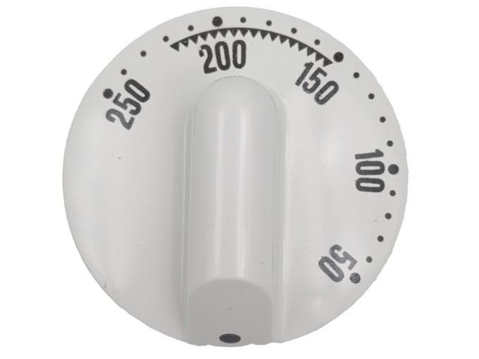 Bílý knoflík termostatu trouby pro sporák Gorenje 523073