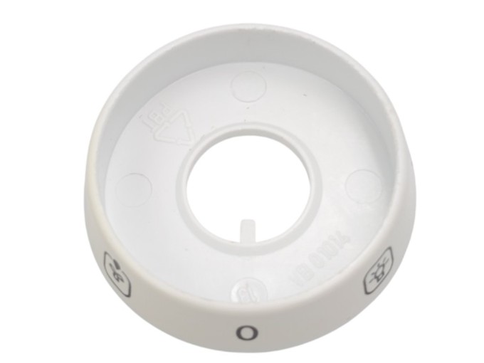 Bílý kroužek přepínače funkcí trouby pod knoflík pro sporák Mora 2460, Gorenje 850101