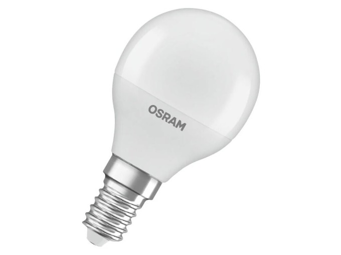 LED žárovka OSRAM VALUE E14 4.9W teplá bílá 2700K miniglobe