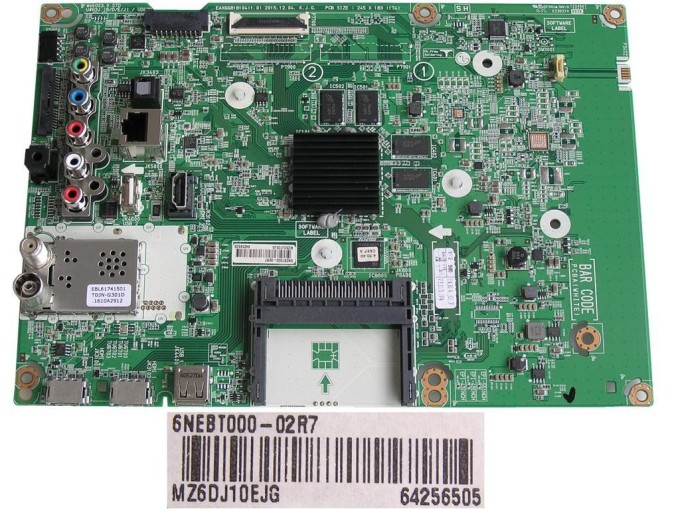 Základní deska LCD modulu EBT64256505 pro TV