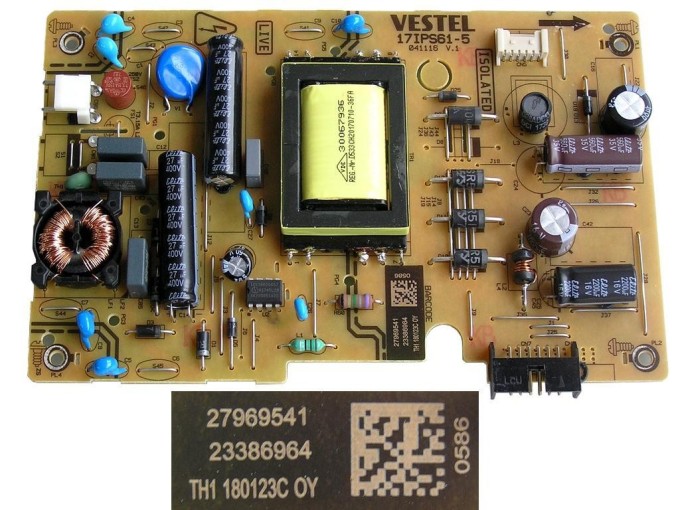 Napájecí zdroj LCD modulu 17IPS61-5 Vestel 23386964