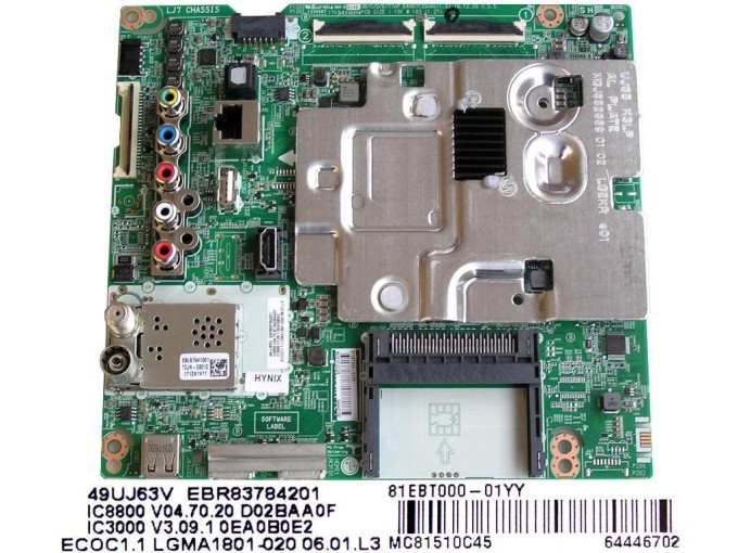 Základní deska LCD modulu EBT64446702 / main board EBR83784201 pro LG TV