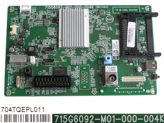 Základní deska LCD LED modulu 705TXESC6 704TQEPL011 pro TV Philips
