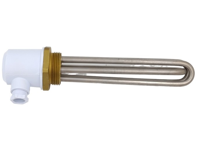 Nerezové topné těleso 2400W / 230V se závitem G 6/4"