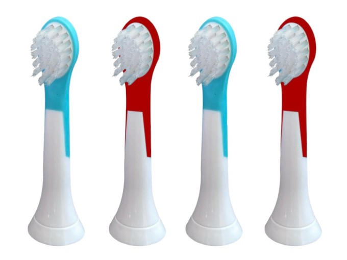 Náhradní hlavice sonického dětského kartáčku Philips Sonicare - sada 4 ks