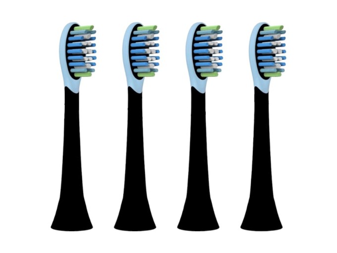 Sonická náhradní hlavice Philips Sonicare Plaqua černá 4 ks