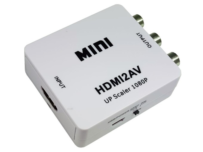 HDMI na 3x RCA (cinch) převodník signálu