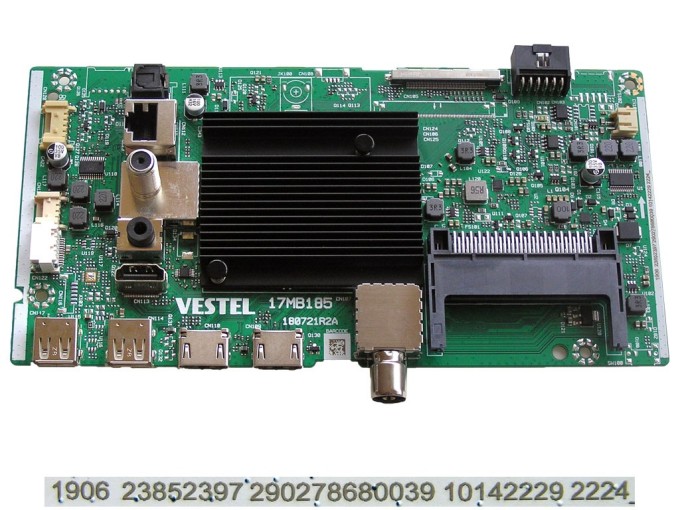Základní deska LCD modulu 17MB185 / Main board 23852397 pro JVC LT-70VAQ7235