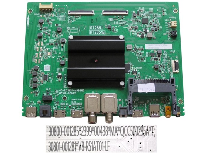 Základní deska LCD LED modulu pro TCL 75V6B 30800-001285 / Main board 40-R51MGD-MAB2HG