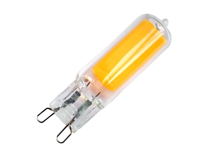 LED žárovka G9 COB 15W 230V teplá bílá