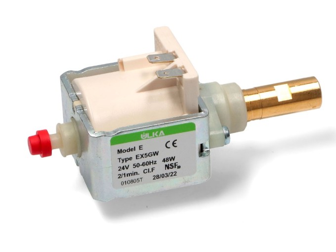 ULKA EX5GW 24V DC 48W čerpadlo s tlakem 7 bar