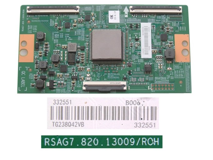 T-CON modul LCD RSAG7.820.13009/ROH pro Hisense 75" TV