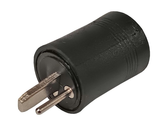 DIN repro konektor samec na kabel černý