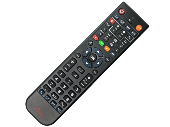 Programovatelný univerzální dálkový ovladač 4v1 ALIEN
