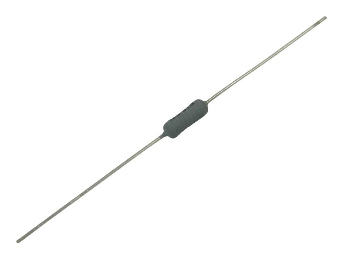 Tmelený drátový rezistor TR3 47Ω 3W axiální