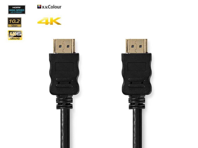 HDMI kabel verze 1.4 s Ethernetem, 1.5 m, konektor A - A