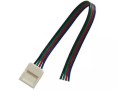 Nepájivý konektor s vodičem pro RGB LED pásky 5050, 10mm, 30 a 60 LED/m