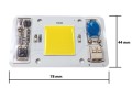 LED dioda COB 30W 230V neutrální bílá s předřadníkem