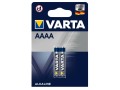 VARTA Alkalická AAAA baterie LR61 LR8D425 1,5V 2ks