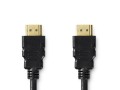 HDMI kabel verze 2.0 s Ethernetem, 3 m, Nedis CVGL34060BK30