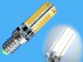 LED žárovka E14 12–24V 5W studená bílá pro nouzové osvětlení