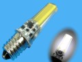 LED žárovka E14 12V 2W teplá bílá pro nouzové osvětlení