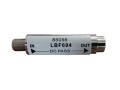 LTE filtr LBF 694 pro potlačení signálů 5-694 MHz s F-konektory
