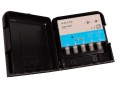 Domovní anténní zesilovač ALCAD AM-487 se 4 vstupy (UHF1, UHF2, FM, DAB)